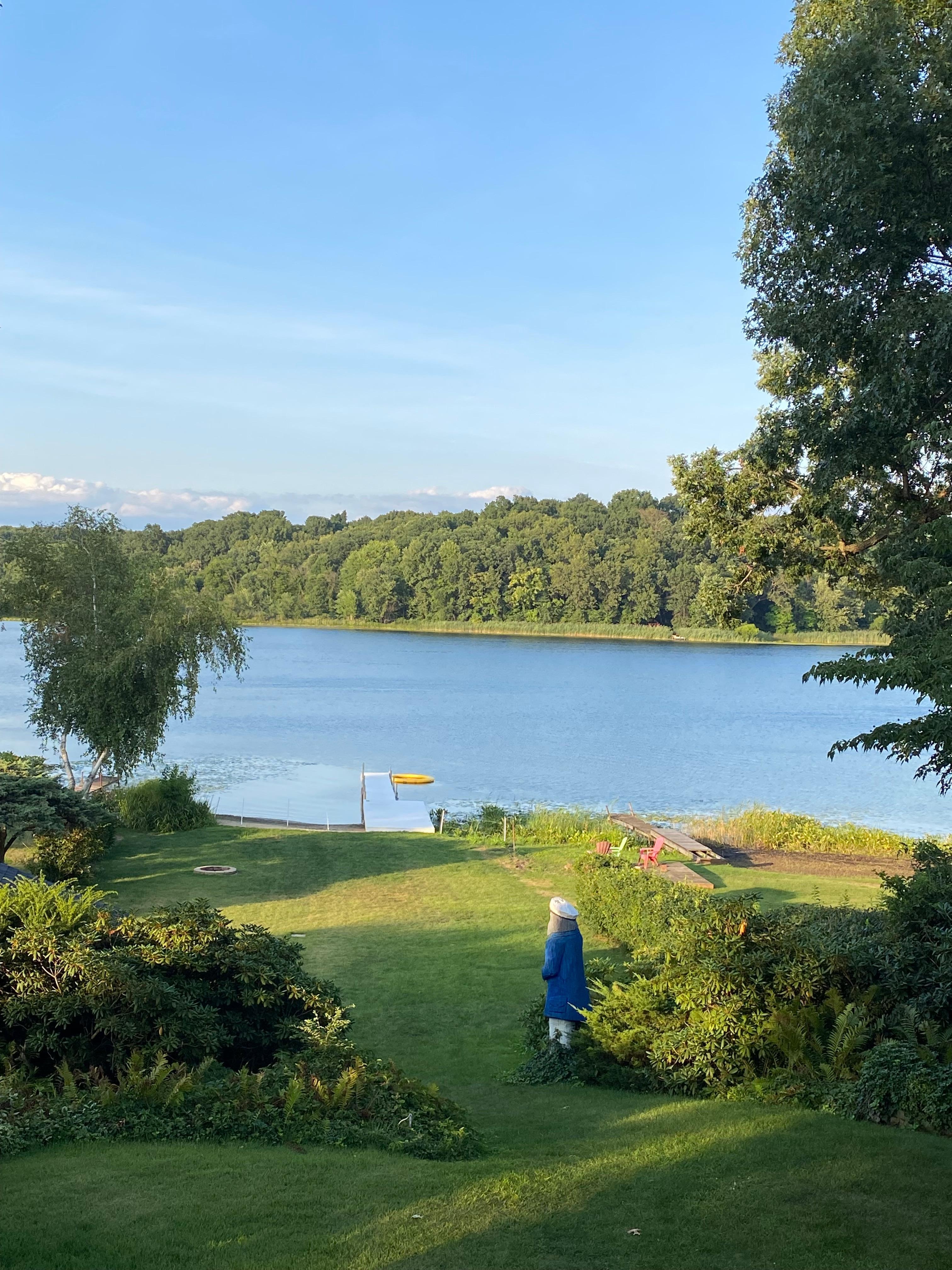 View from upper deck off master bedroom 