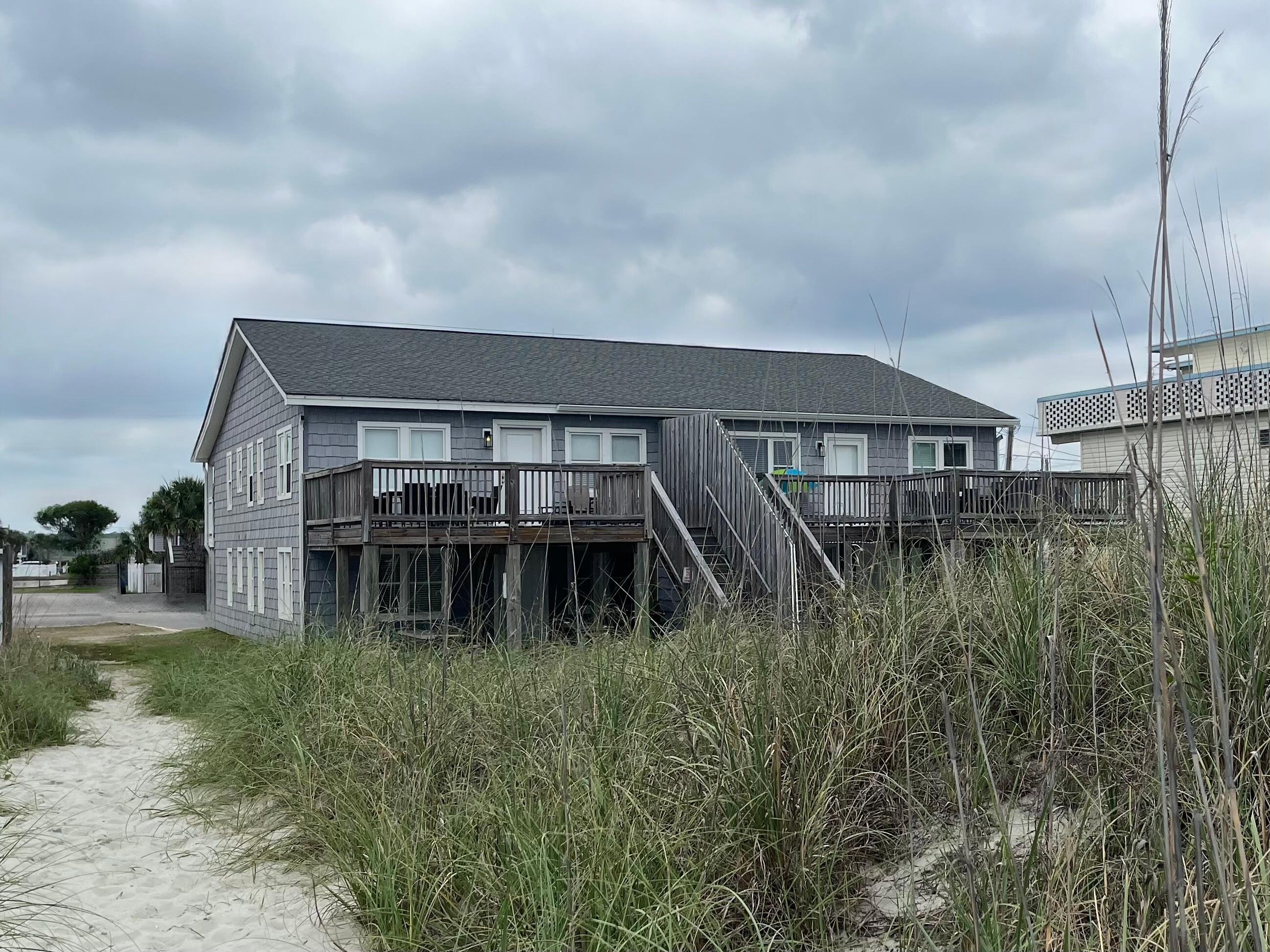 View from the ocean side