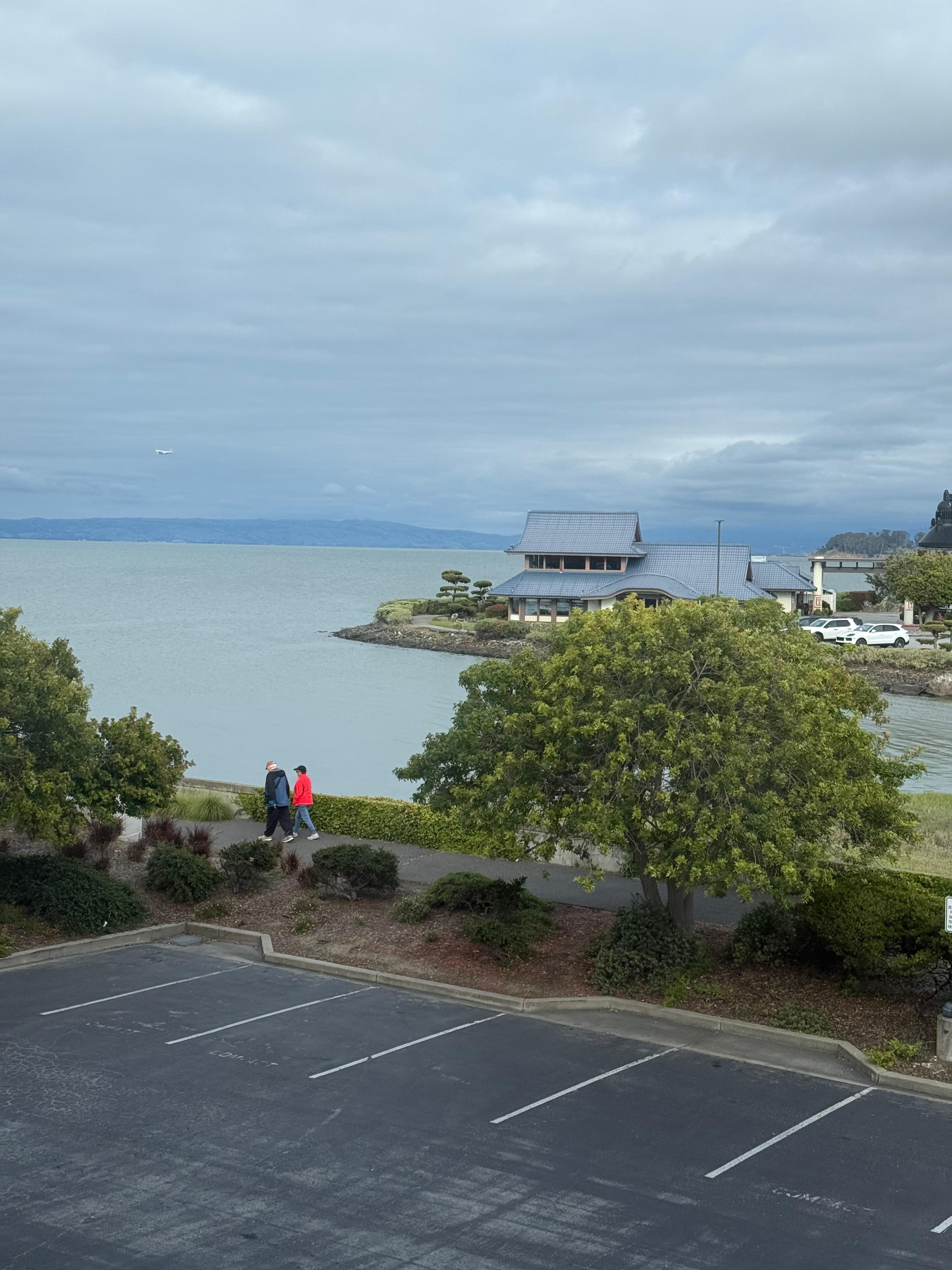View from our room.