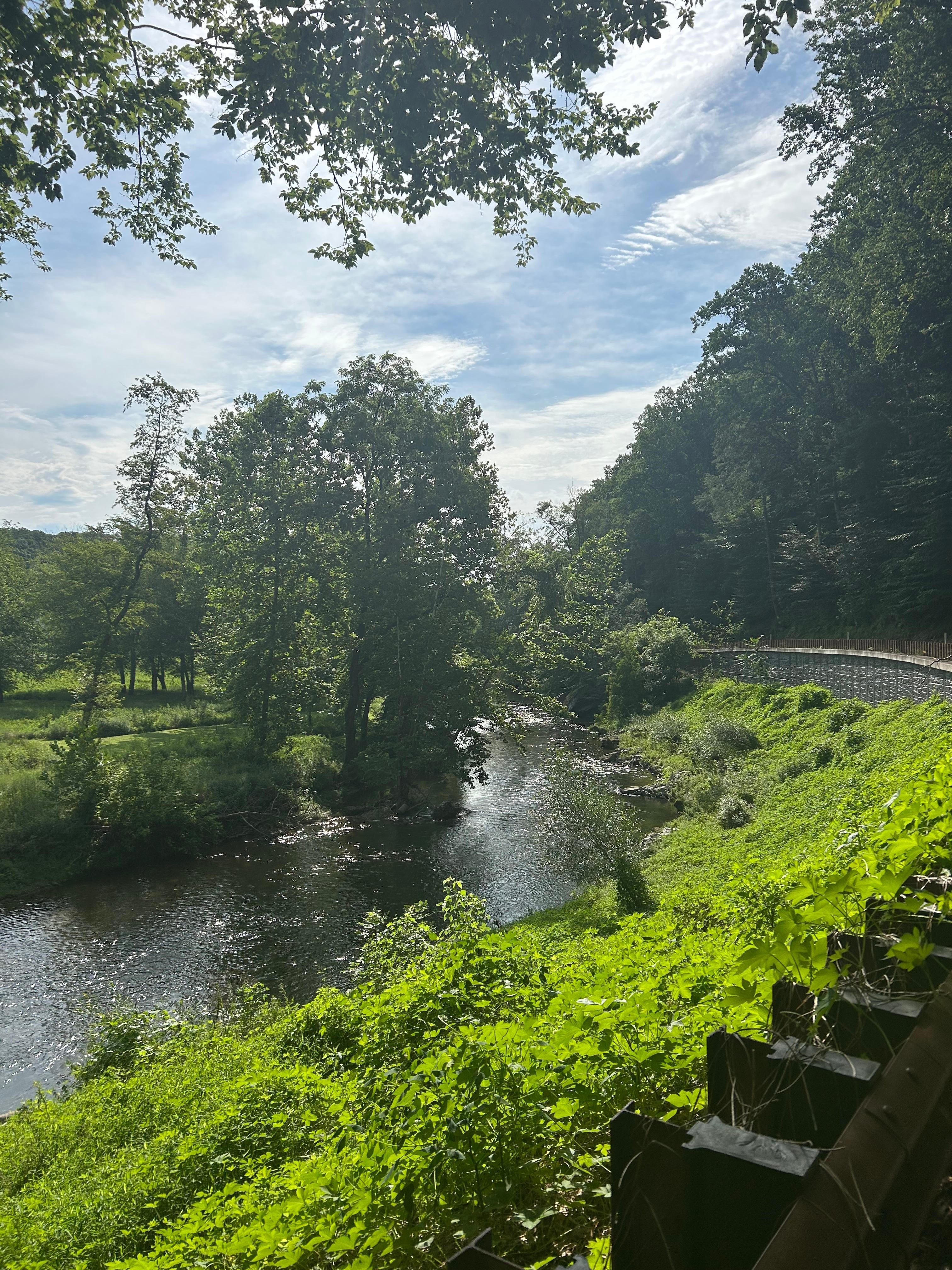 Brandywine river runs were lovely 