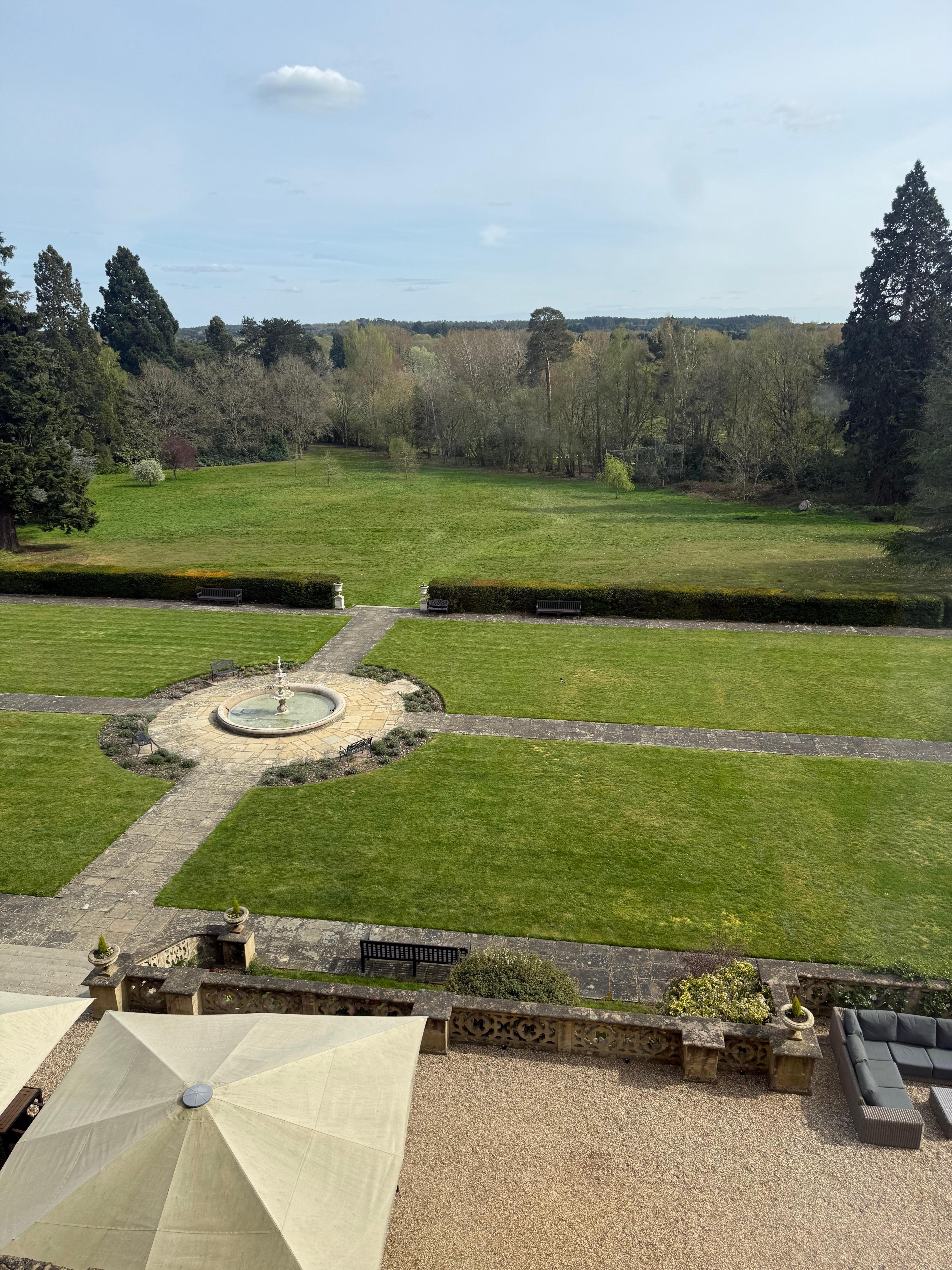 View from the bedroom 