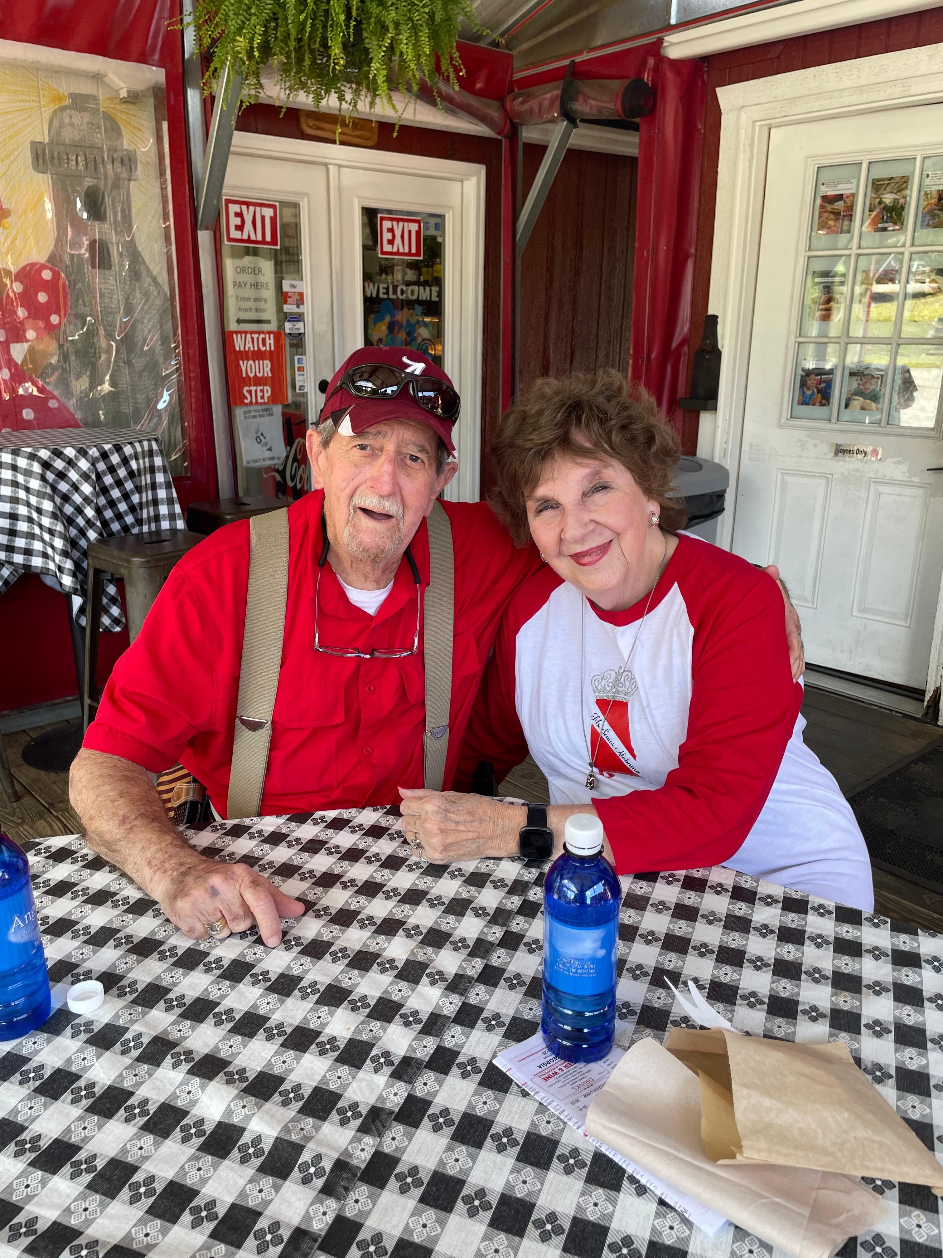 The Rum Cake Lady in Blue Ridge.