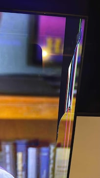 Our replacement tv that was also broken
