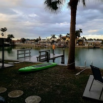 Great fishing off the dock