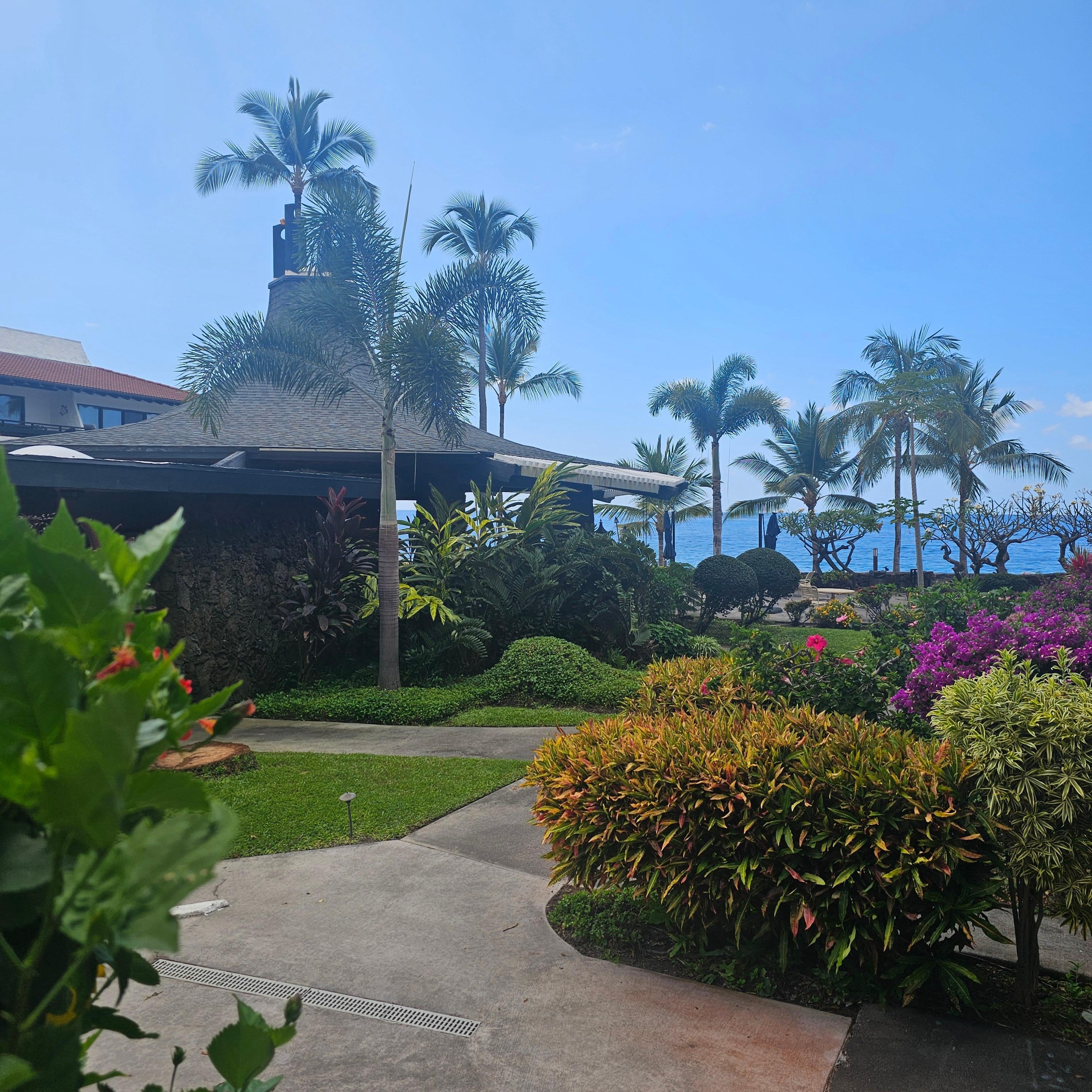 View from unit patio