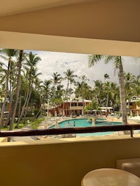 View from our room - balcony area