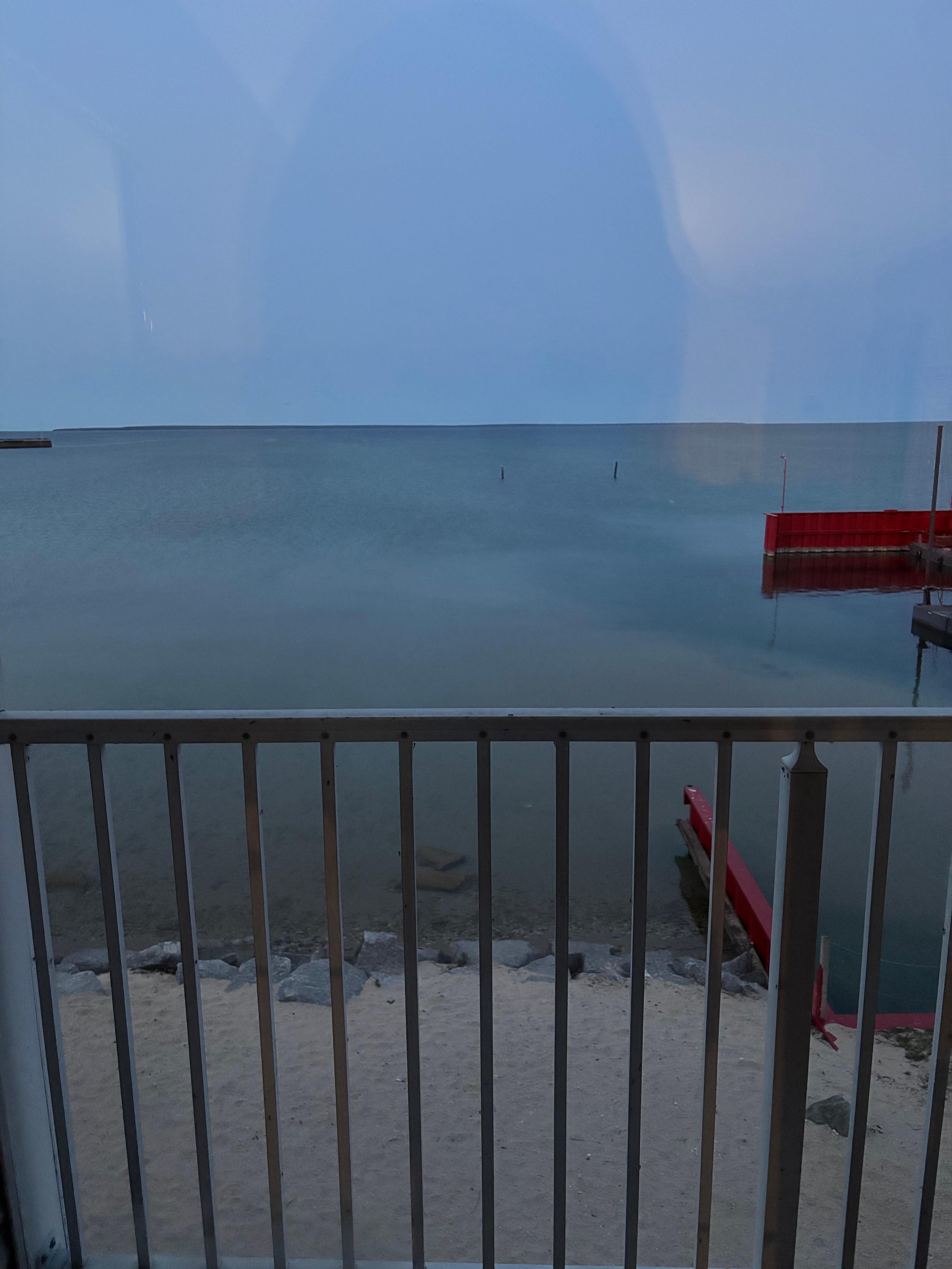 Great view. Nice breeze. 