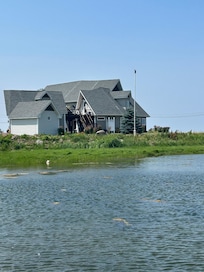The house rental side view