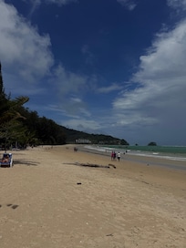 beach near the resort