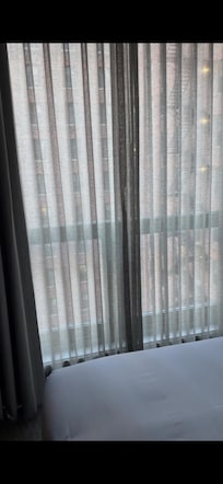 Window in bedroom area