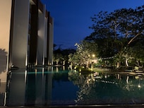 Pool is large
