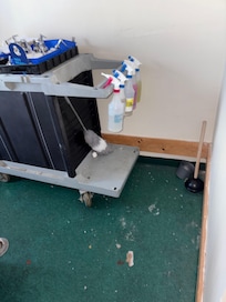 Where “clean” items stored