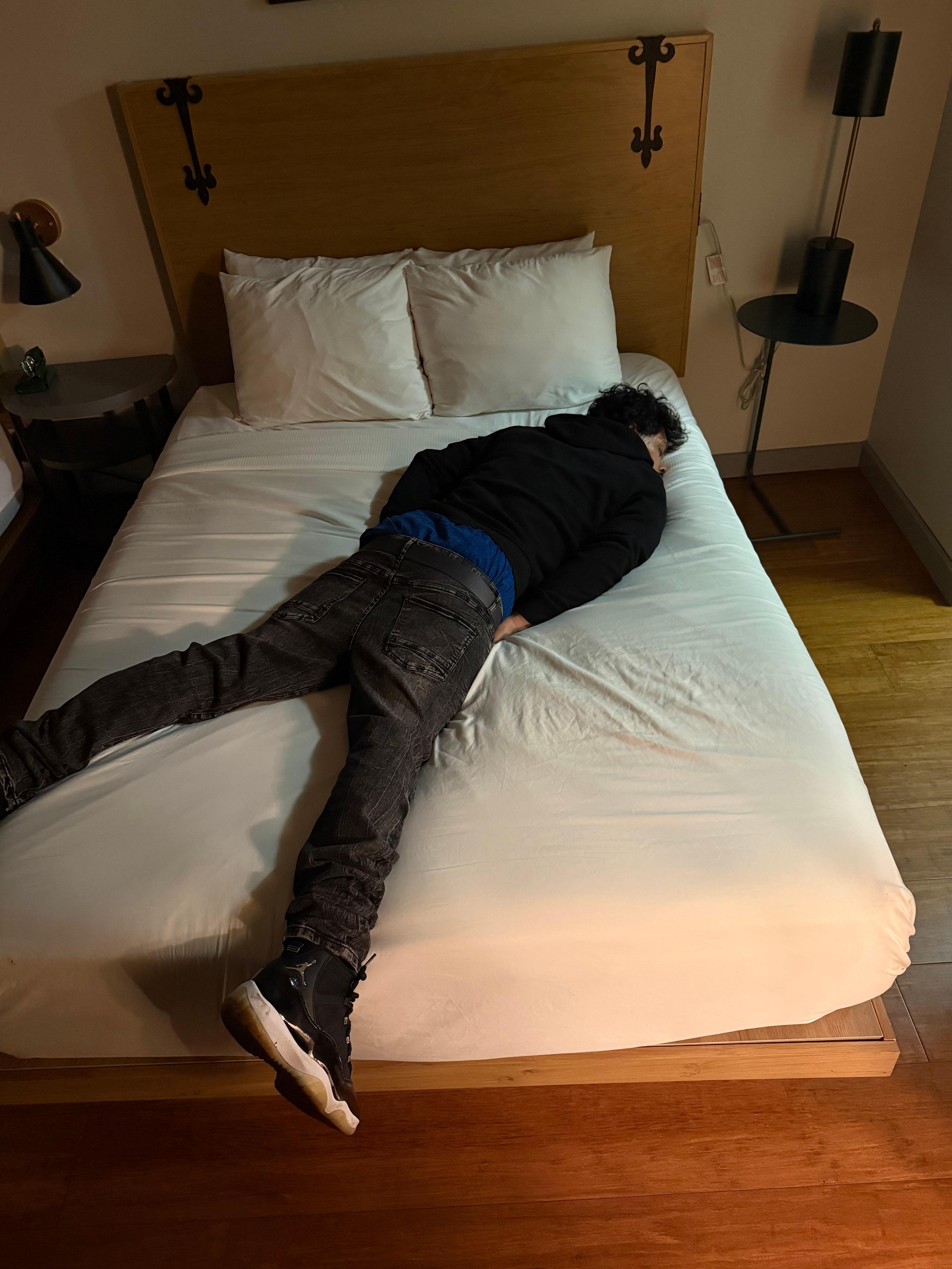 After a long night out beds were perfect to knock out on