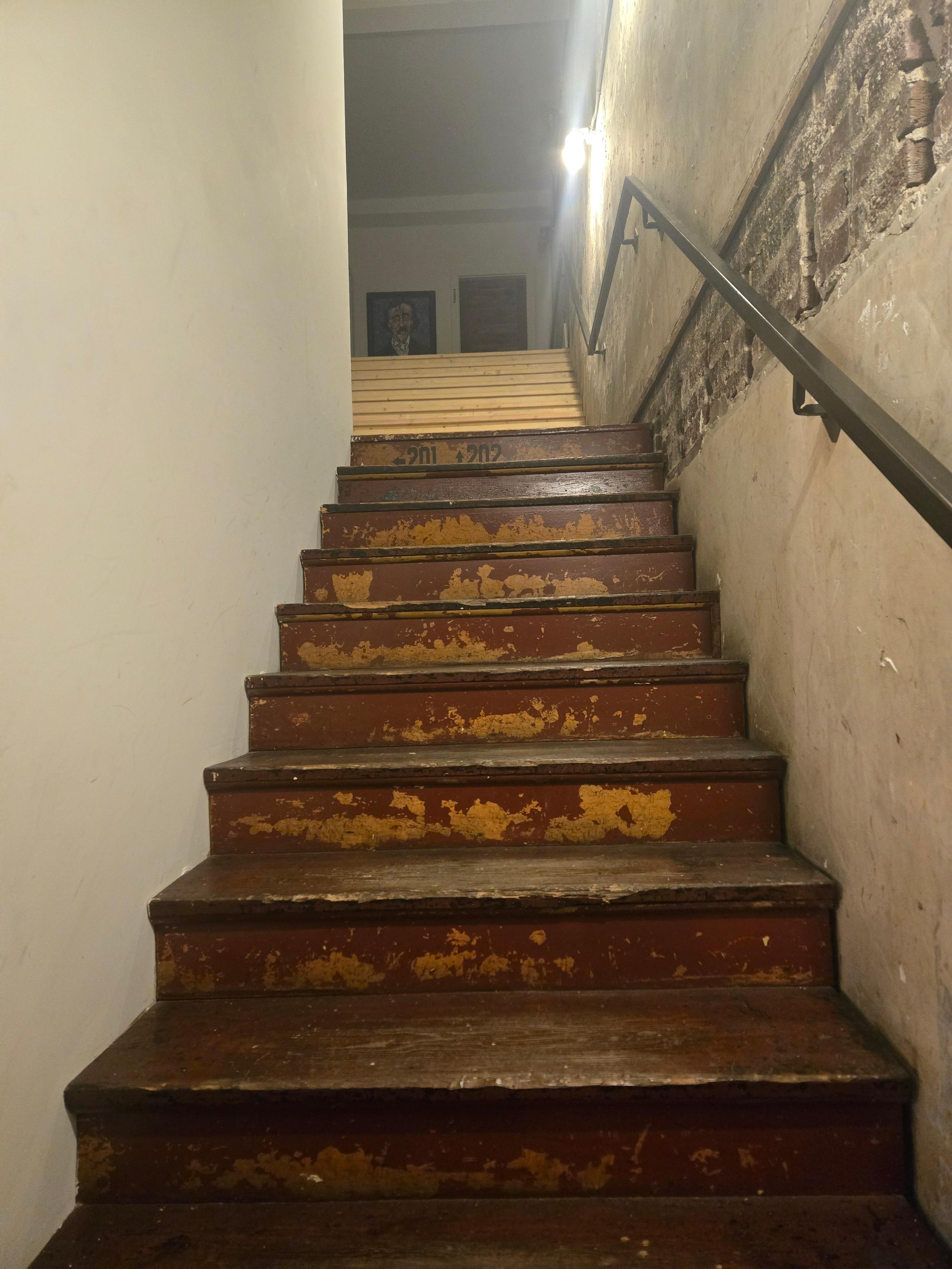 Stairway to this studio heaven