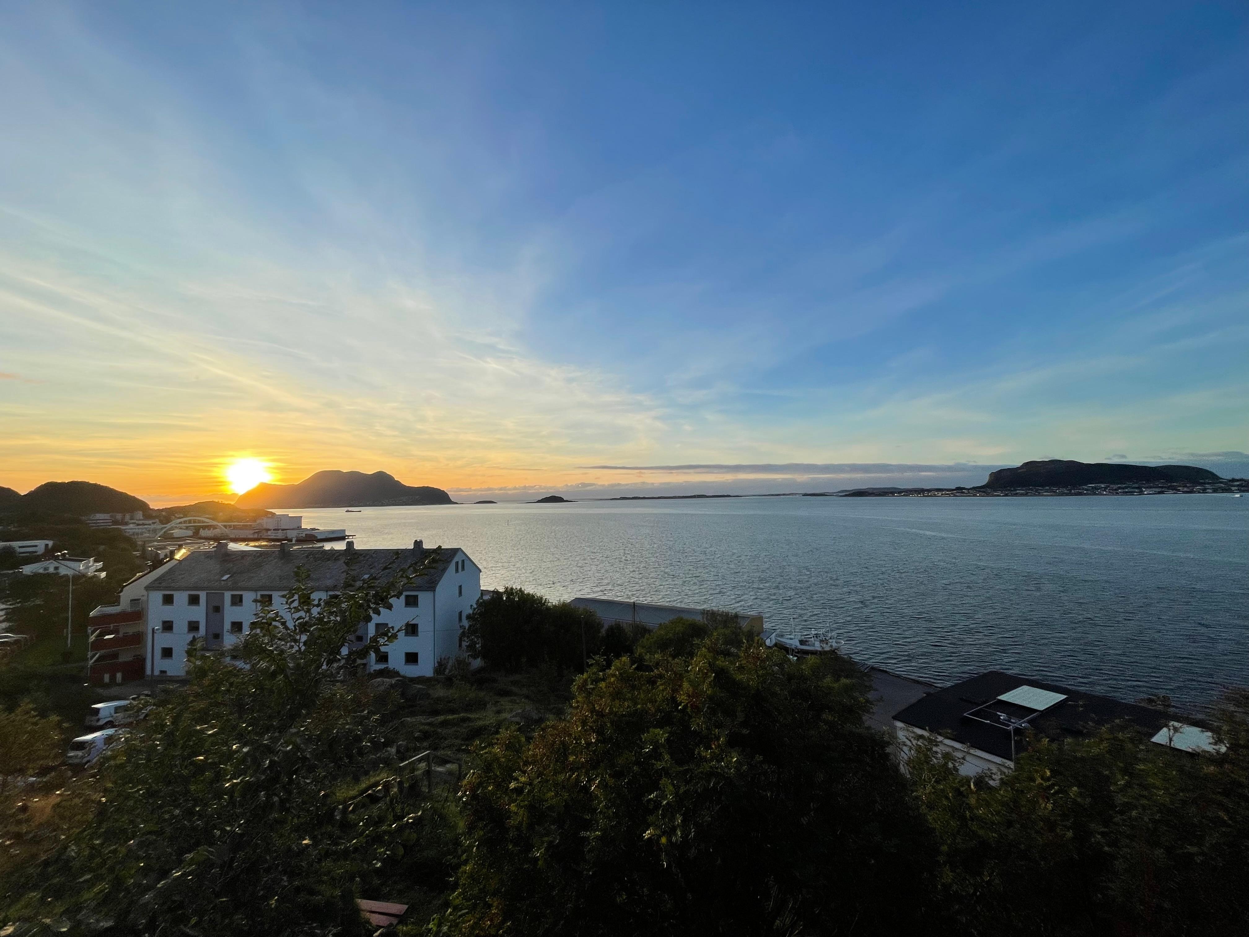 Kveldstur i nærområdet.