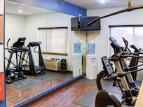 Gym ok -needs disinfectant sachets so people can wipe down after use