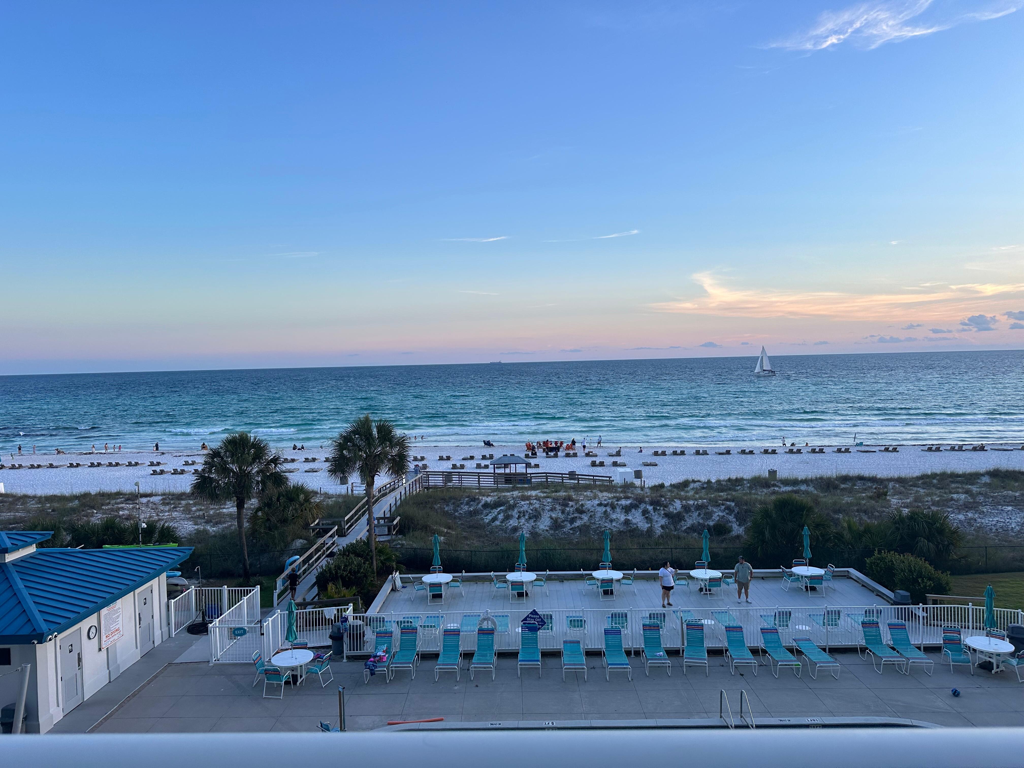 View from balcony