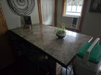 Sitting area in kitchen