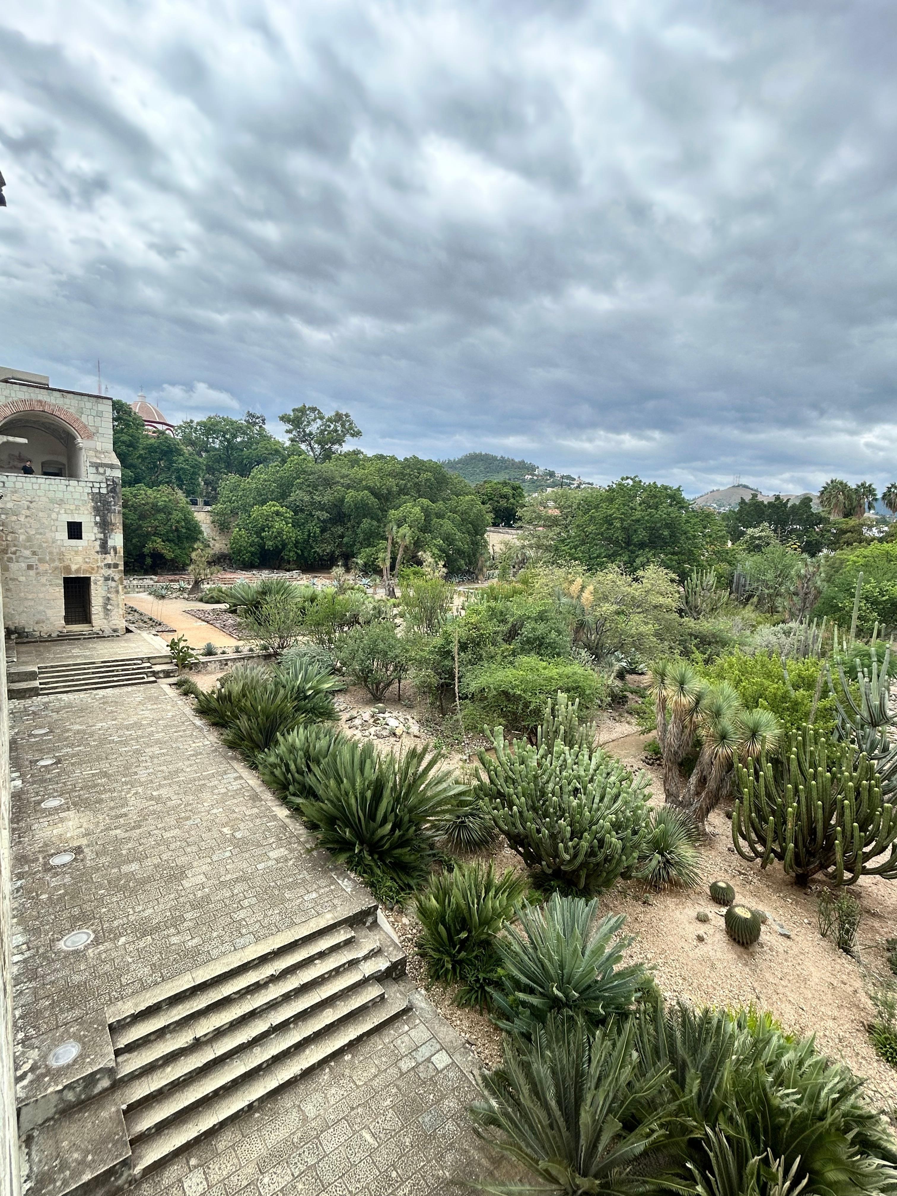 View from cultural center in Centro area of Oaxaca.