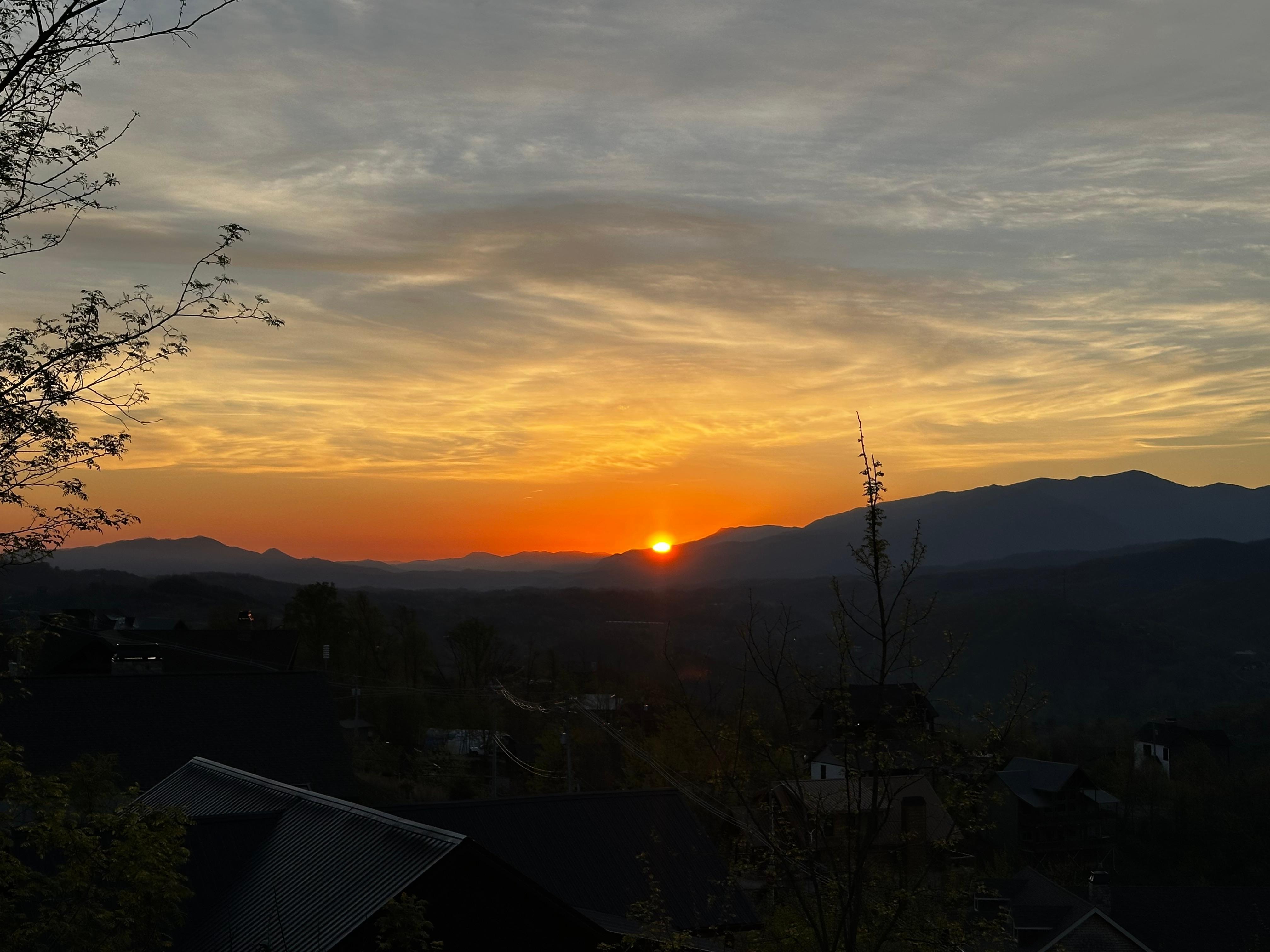 Sunrise in the Smokies 