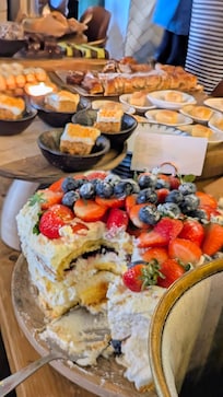 Måååånga godsaker på frukosten