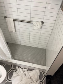 Bathroom wasn’t cleaned before we checked in