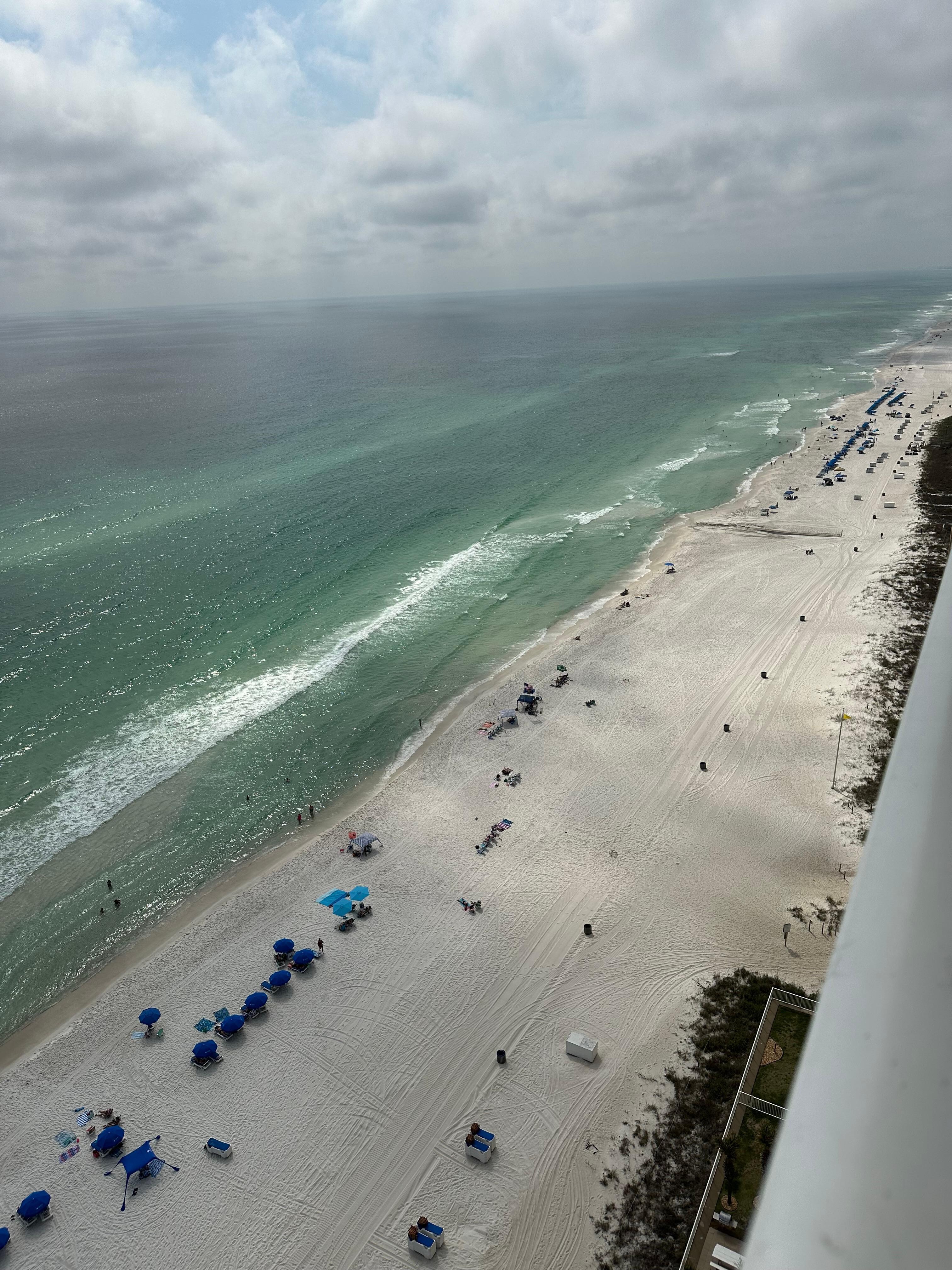 View from the balcony 
