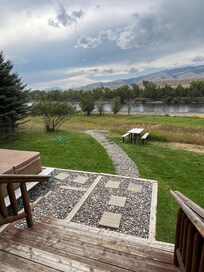 Nice back yard.