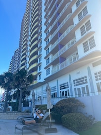 Ocean walk resort from kiddie club view