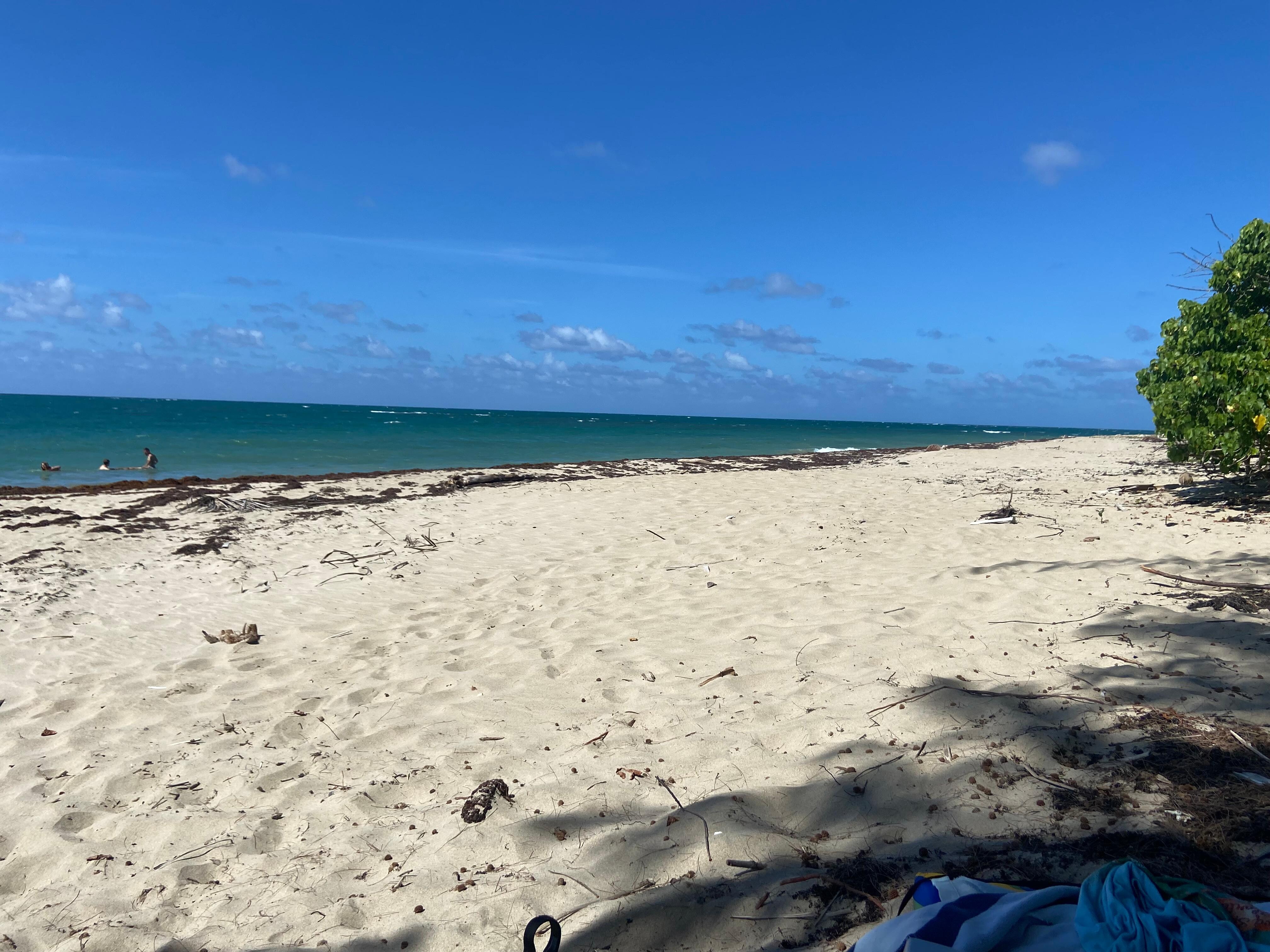 "Our" beach at the condo.