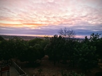 Sunrise from the balcony from my room on the second floor