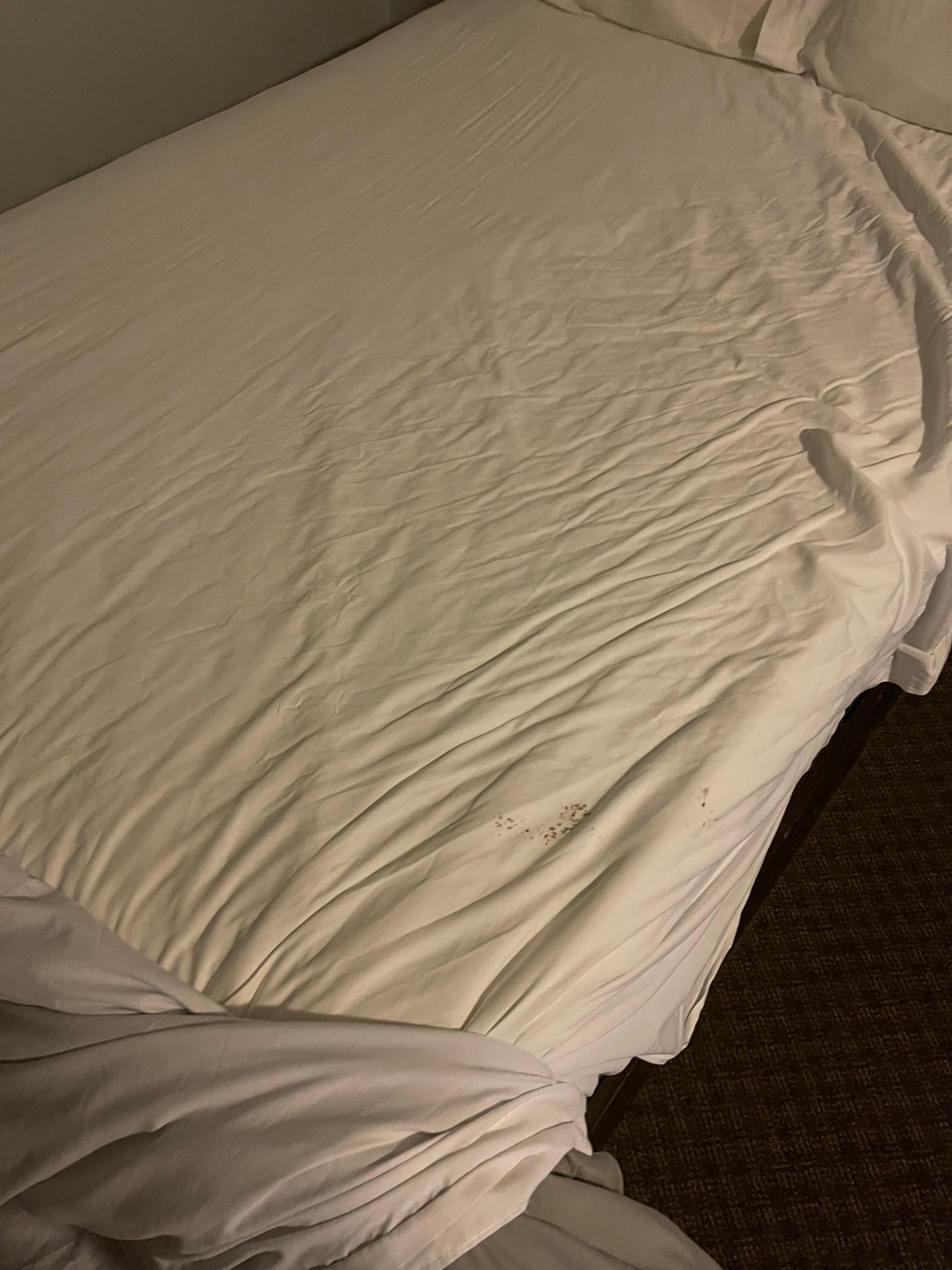 Just a dirty bed