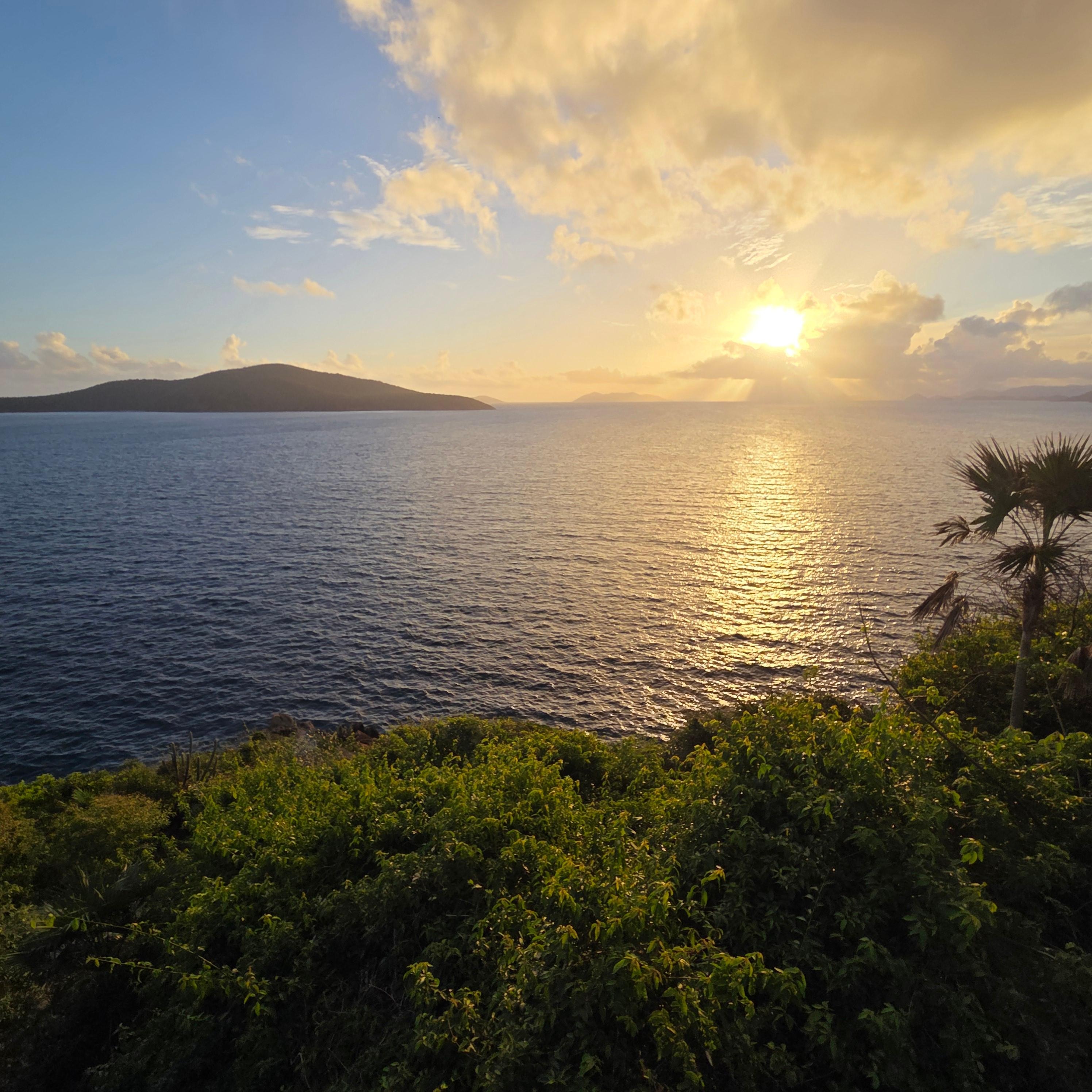 This was the view from our deck. It was beautiful!