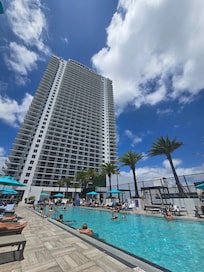 Hyde House pool View