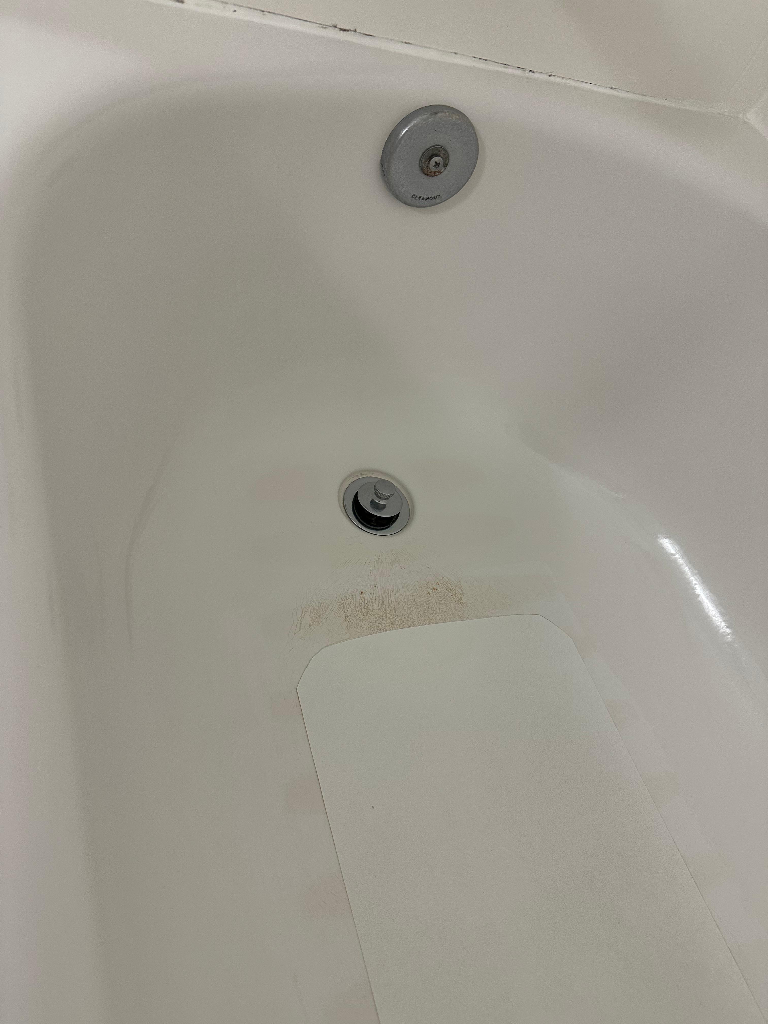 Dirty bathtub