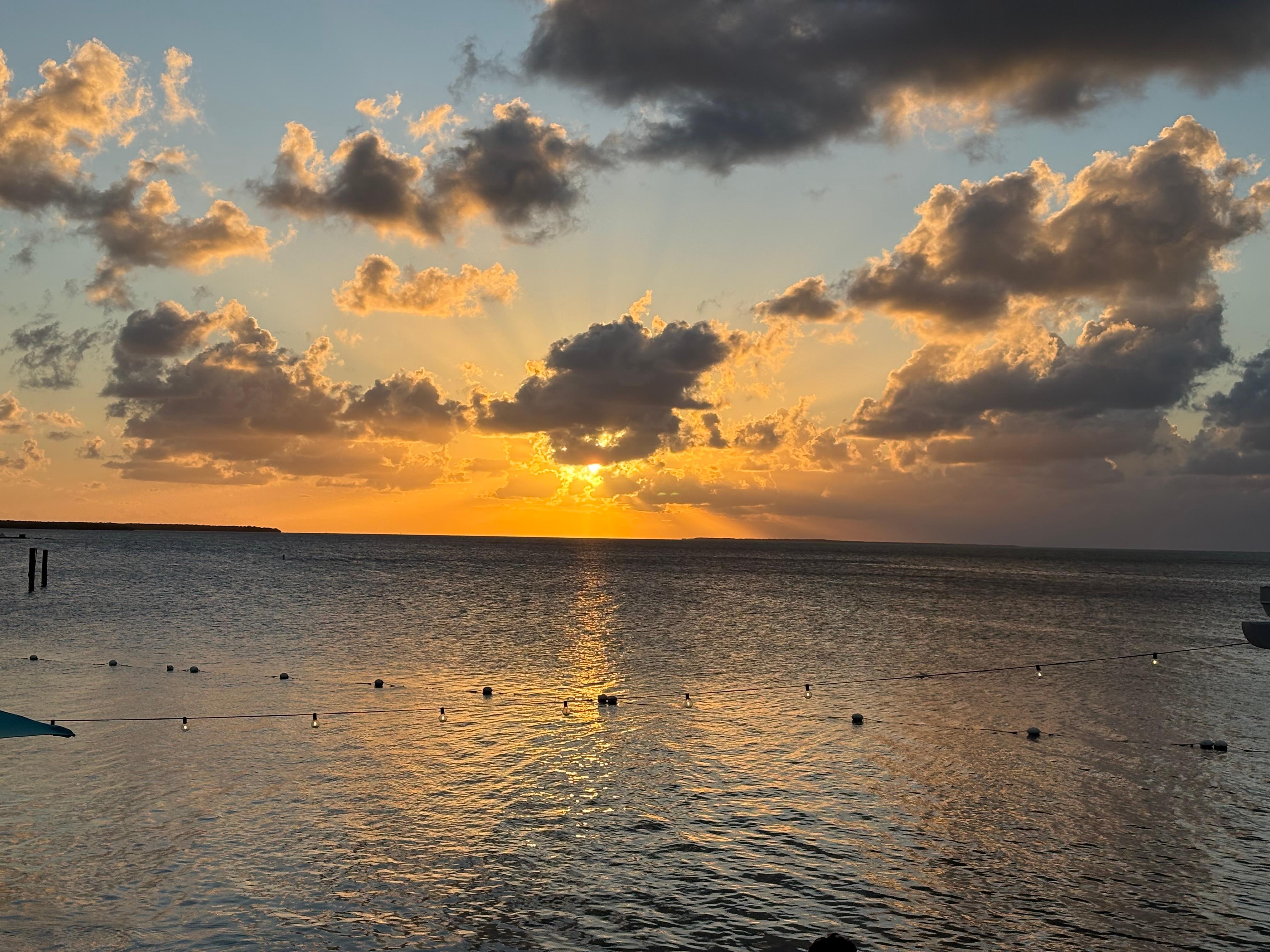 Sun set from Marker 88 