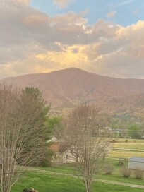 Our view from the chalet