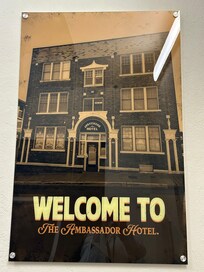 The place was an old hotel before being transformed into condos in 2005