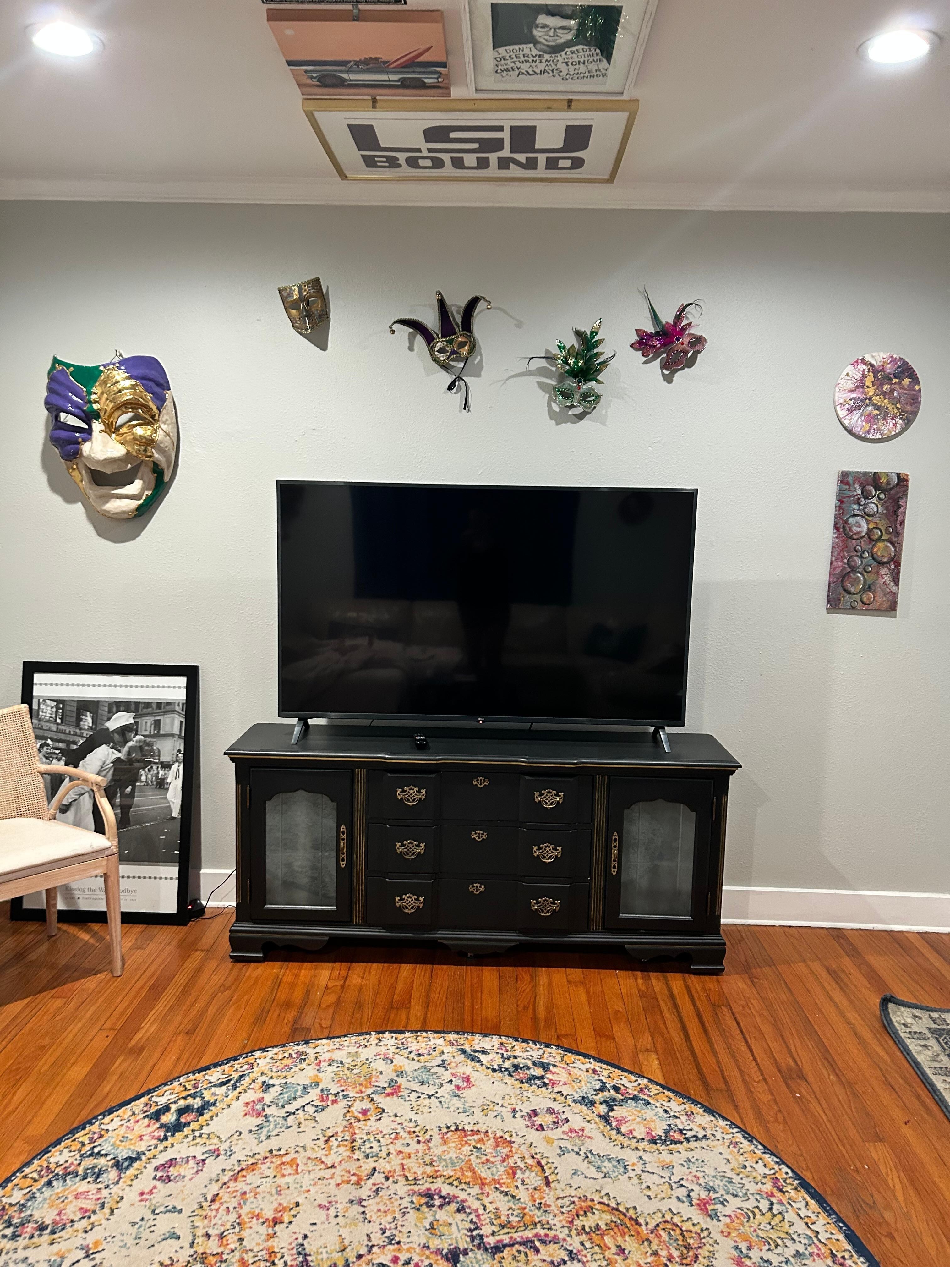 The living room decor