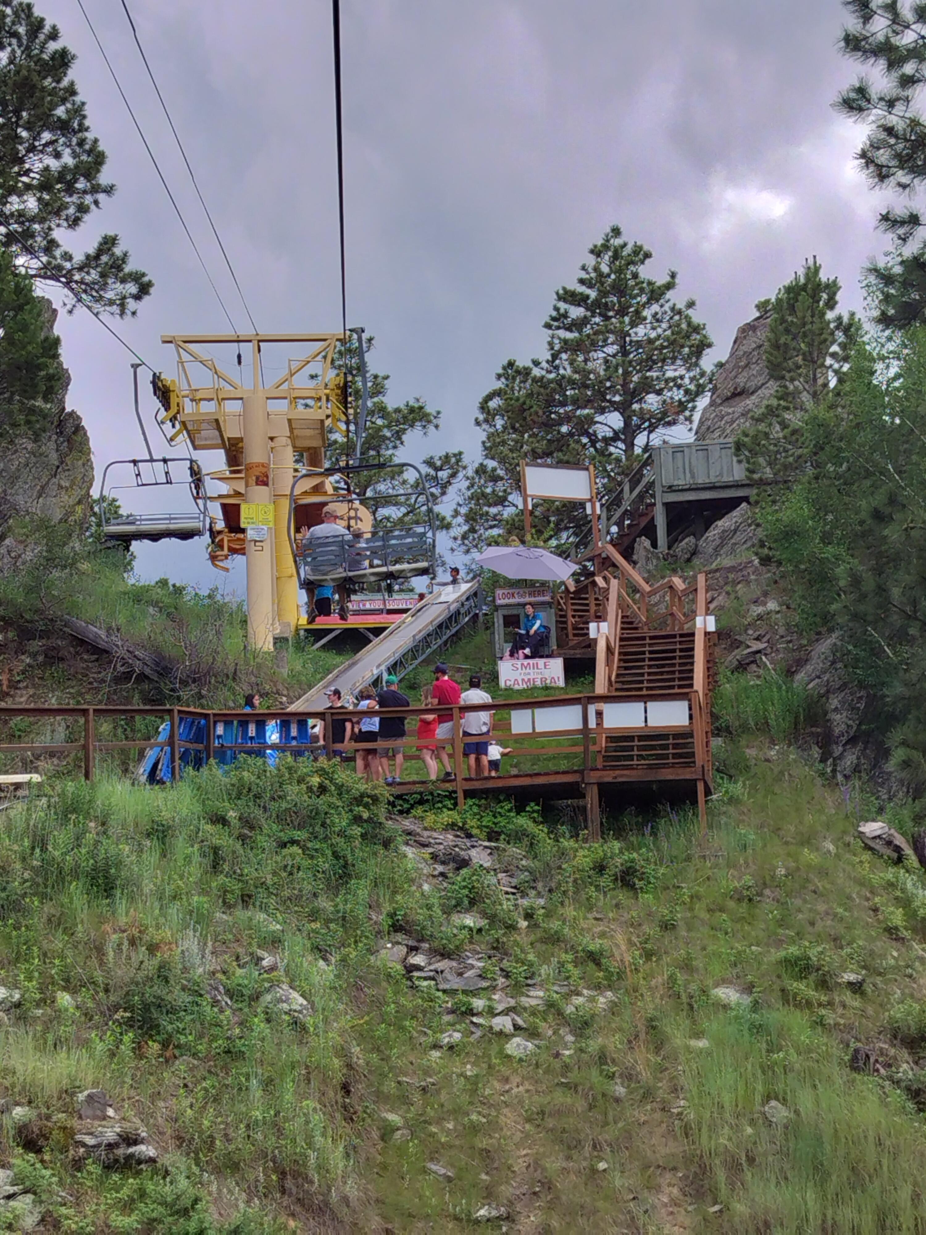 Tramway slide