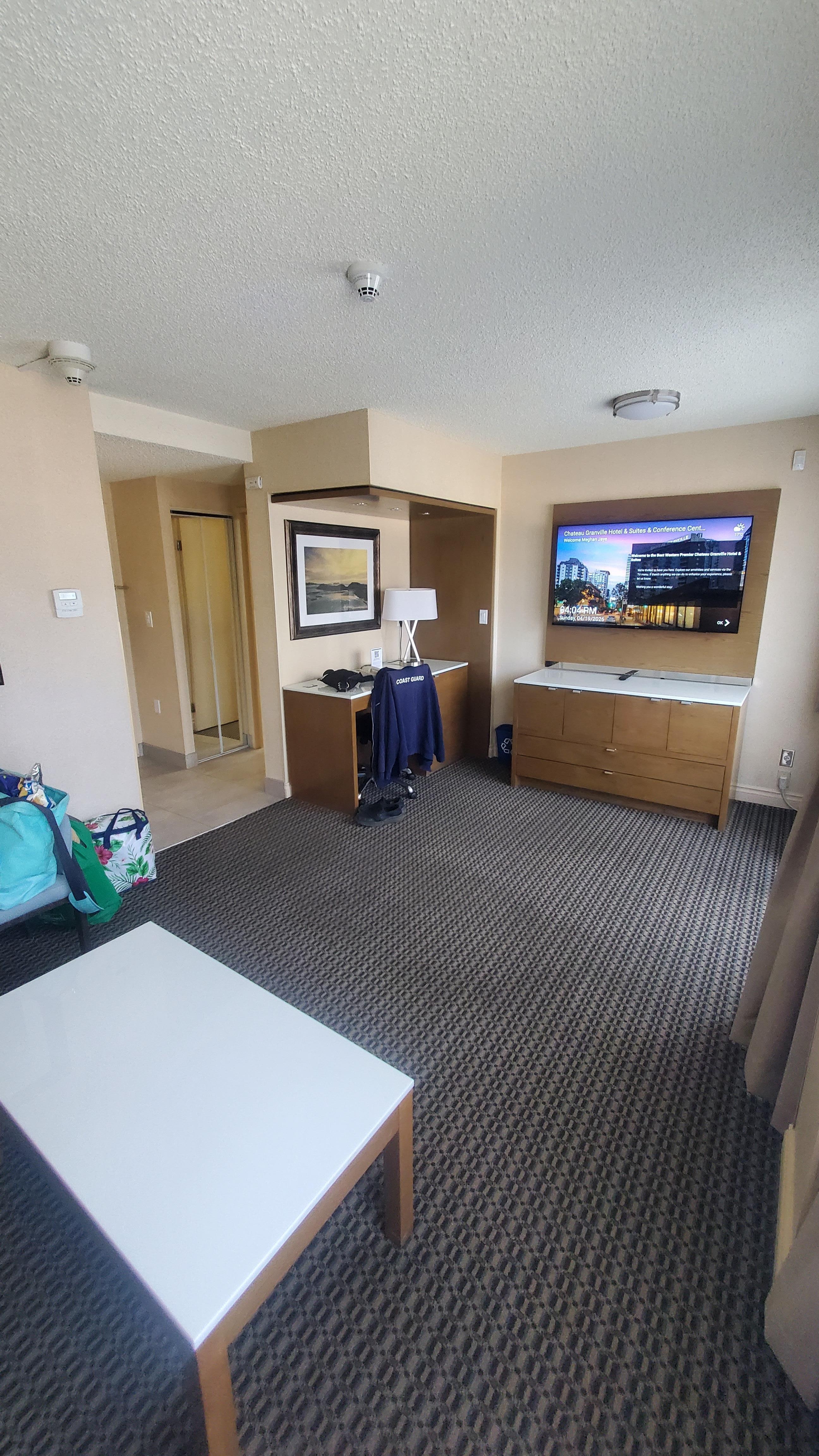 View from the couch perspective 