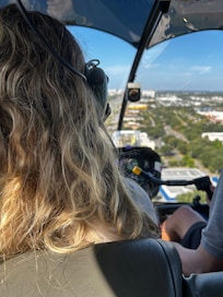 Helicopter rides 4 miles away