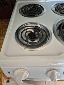 Stove burner not usable