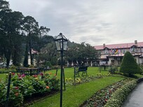 Garden surrounding the hotel
