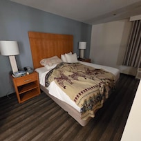 The bed was too soft for my back but someone who likes a soft mattress would probably like it.