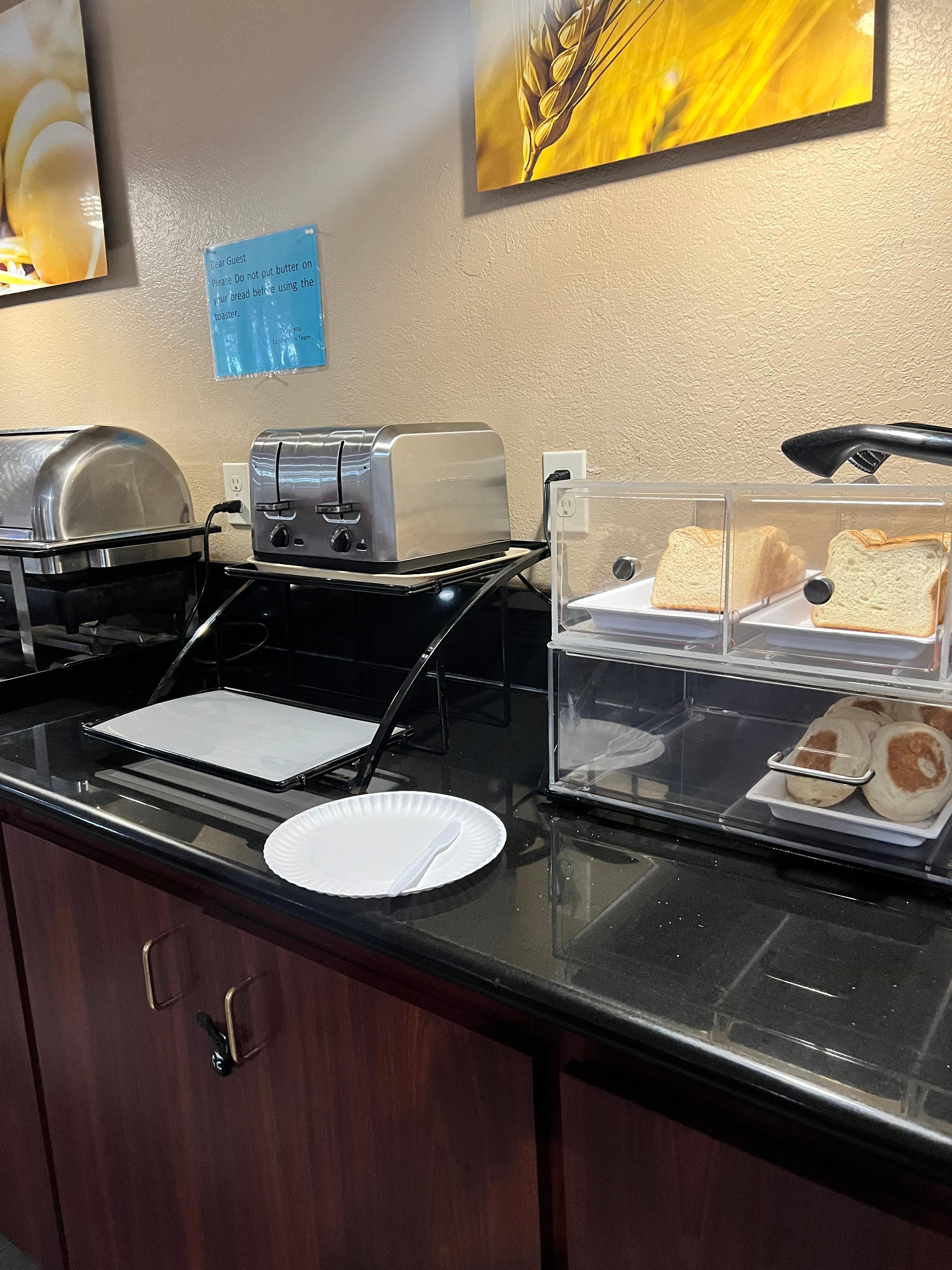 Las opciones de desayuno no eran variadas y ni las mejores 