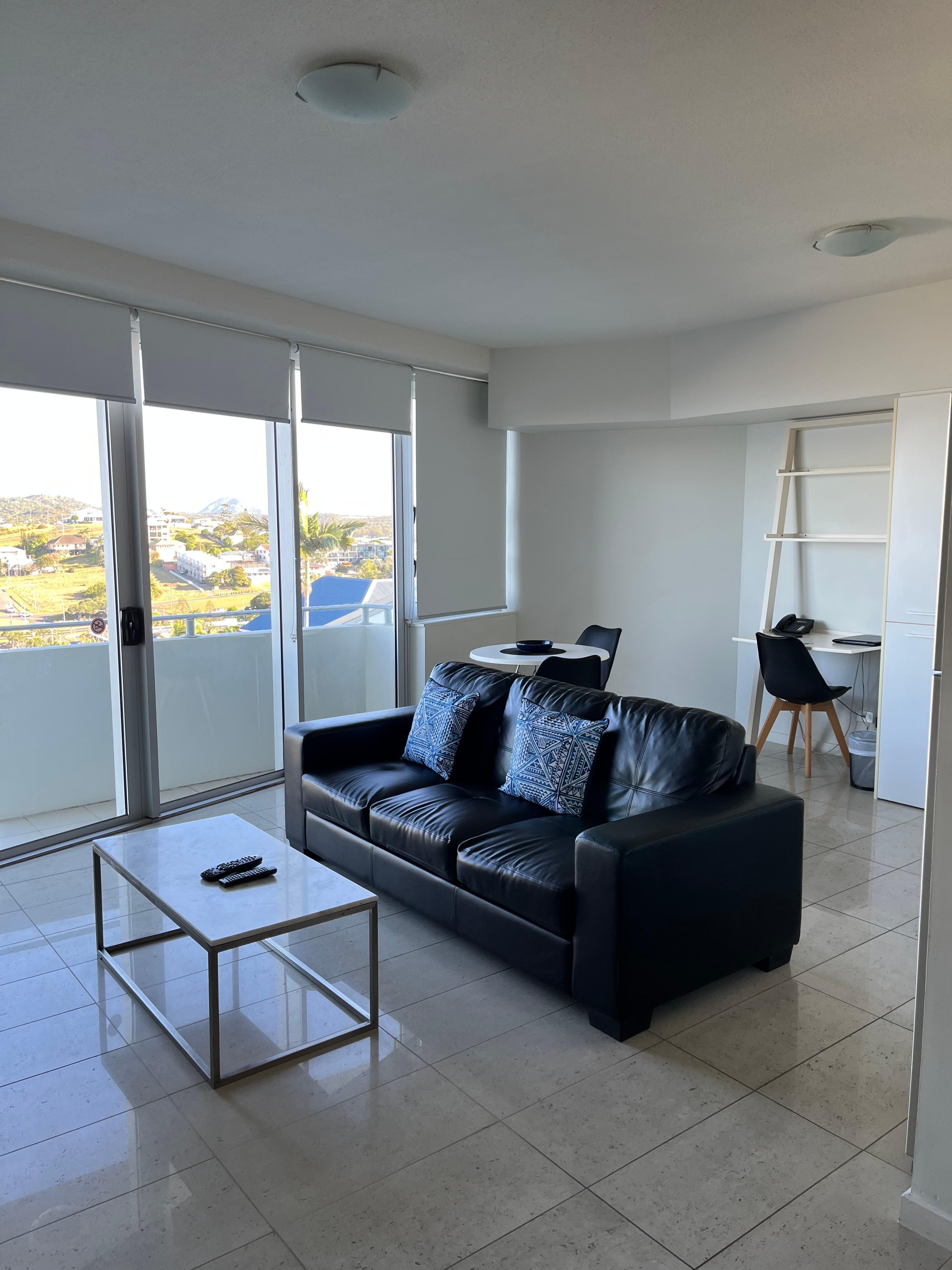 Spacious, open plan, clean living area