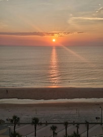 Sunrise from the balcony