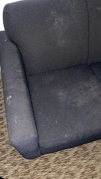 Couldn’t even sit in this filthy chair!!
