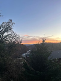 Sunset from back deck!